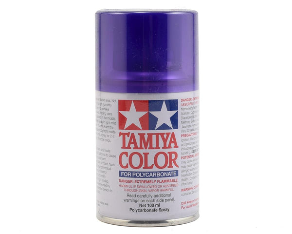 Tamiya PS-45 Translucent Purple Polycarbonate 3 Oz Spray Paint