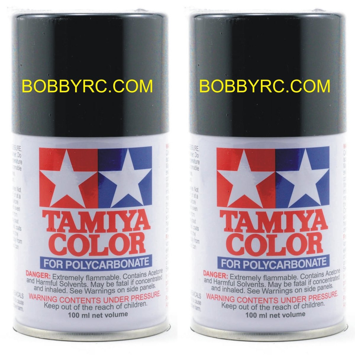 Tamiya 86005 Paint Spray, Black (2 - Pack) - BOBBYRC