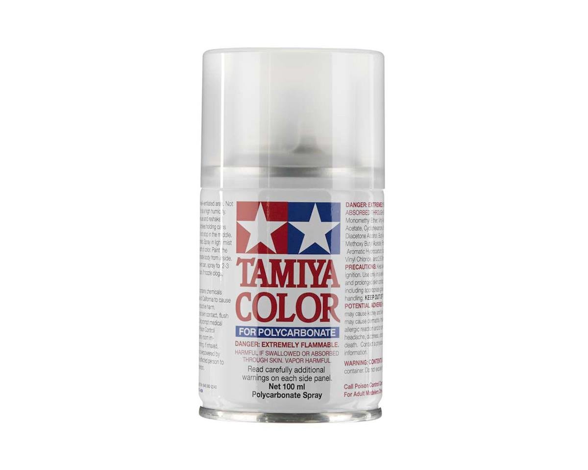 Tamiya PS - 55 Flat Clear Polycarbonate 3 Oz Spray Paint - BOBBYRC
