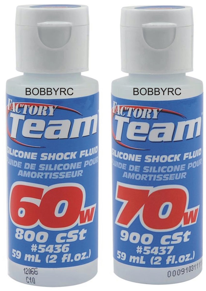 Team Associated 60 & 70 Weight Slicone Shock Oil Fluid - BOBBYRC