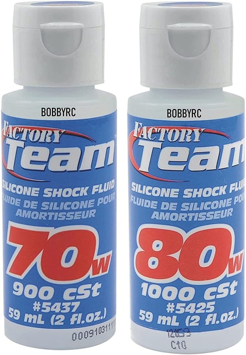 Team Associated 70 & 80 Weight Slicone Shock Oil Fluid - BOBBYRC
