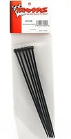 Traxxas 3155 Cable ties, medium (black) (6)