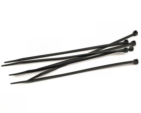 Traxxas 3155 Cable ties, medium (black) (6)