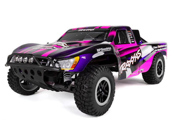 Traxxas Slash 1/10 RTR Short Course Truck (Pink) LED Lights, TQ 2.4GHz Radio