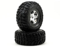 Traxxas 5880 Wheel & Kumho Tire 1/10 Slash 4wd Front / Rear, 2wd Rear Only