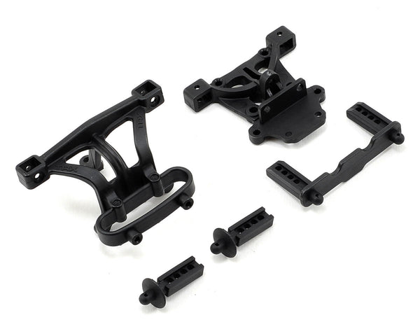 Traxxas 7015 Front & Rear Body Mounts w/Mount Posts For 1/16 Scale
