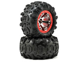 Traxxas Pre-Mounted Canyon AT Tires (Geode Beadlock)1/16 Summit