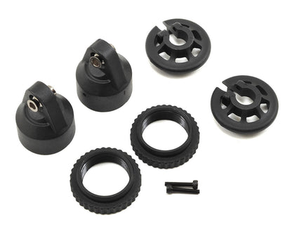 Traxxas X-Maxx/XRT GTX Shock Cap, Spring Collar & Adjuster Nut (2)