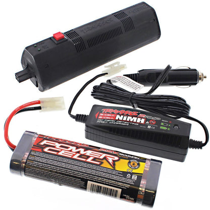 Traxxas 1/10 Nitro Slash 3.3 EZ Start Control Box 1800mAH Battery & Charger - BOBBYRC