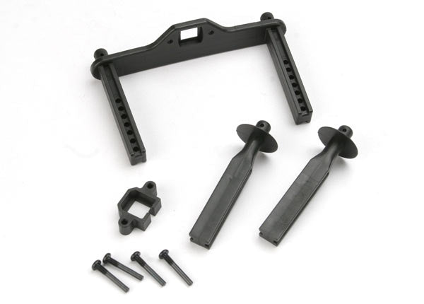 Traxxas 1/10 T - Maxx 3.3 FRONT & REAR SHOCK TOWERS & BODY POSTS Mount Stay - BOBBYRC