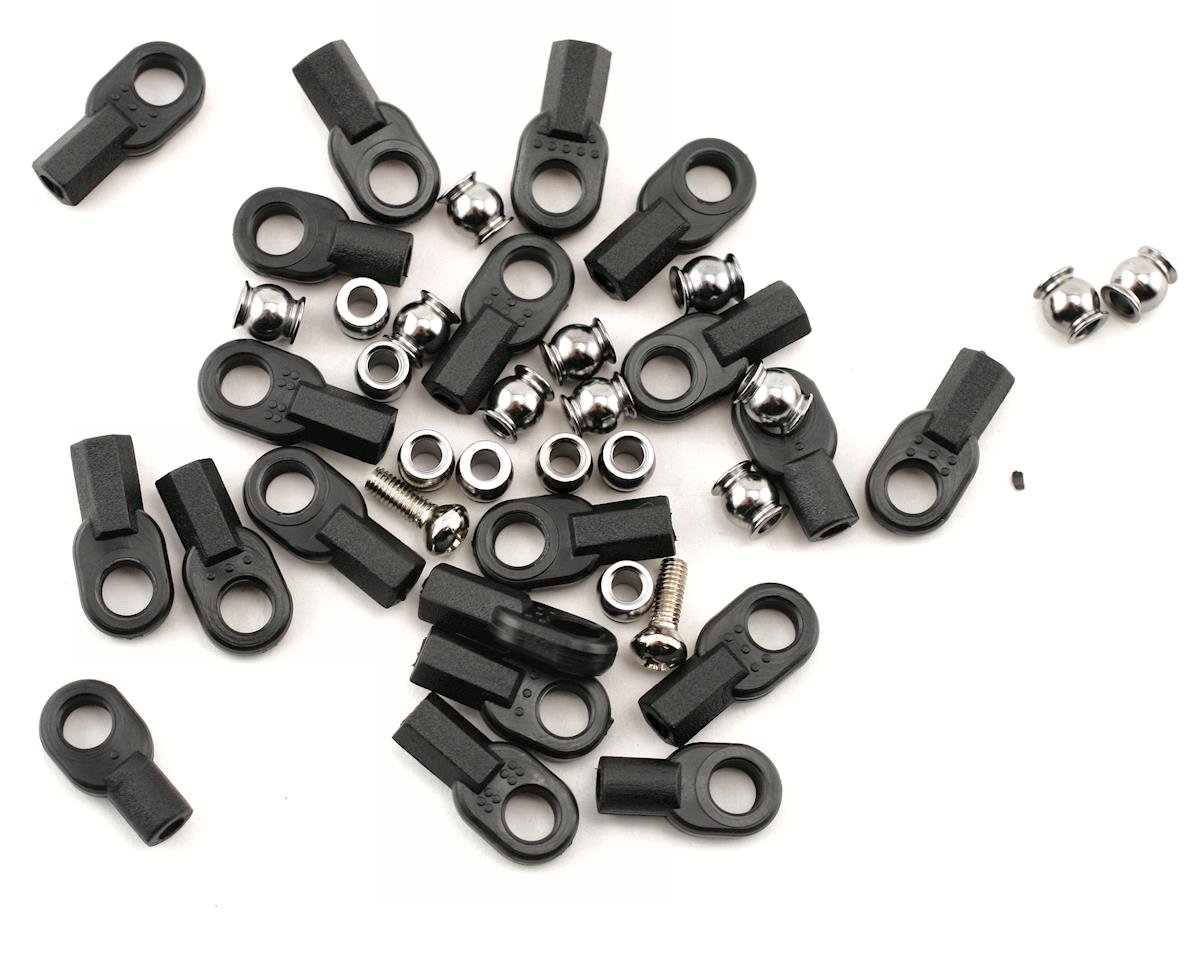 Traxxas 1942 Rod Ends w/Hollow Balls & Screws - Slash Stampede Rustler E - Maxx - BOBBYRC