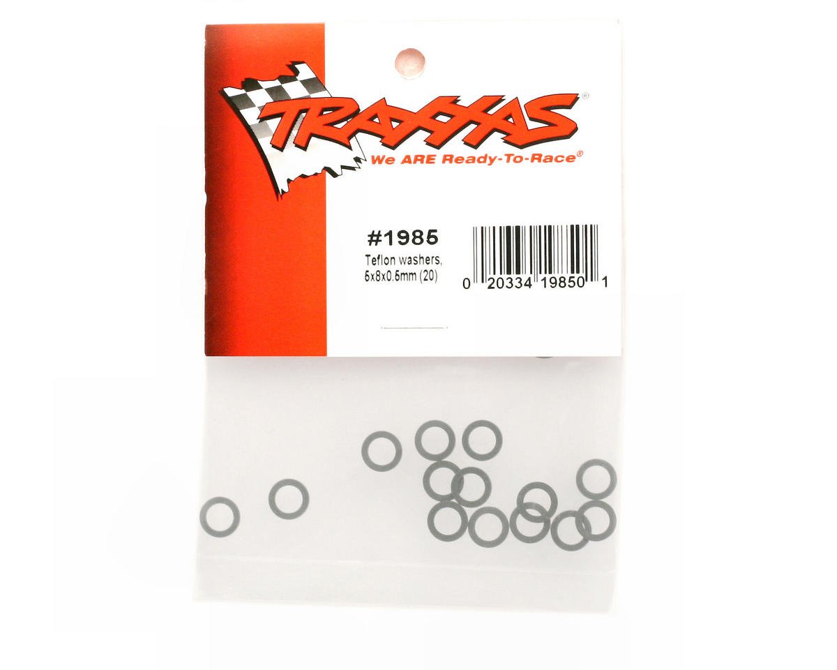 Traxxas 1985 5x8x0.5mm Teflon Washers - BOBBYRC