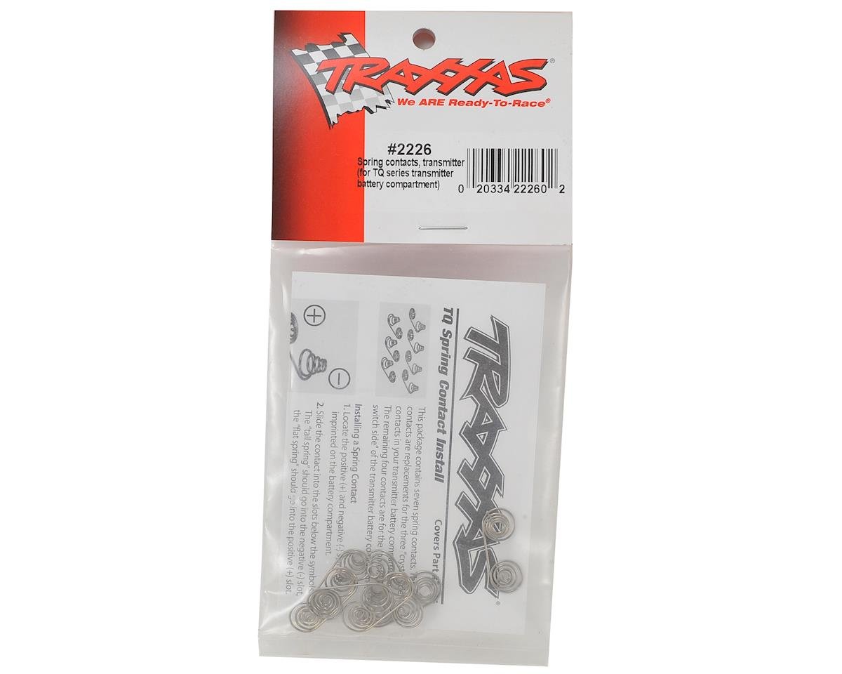 Traxxas 2226 Spring Contacts Transmitter for TQ Series Battery Compartment - BOBBYRC