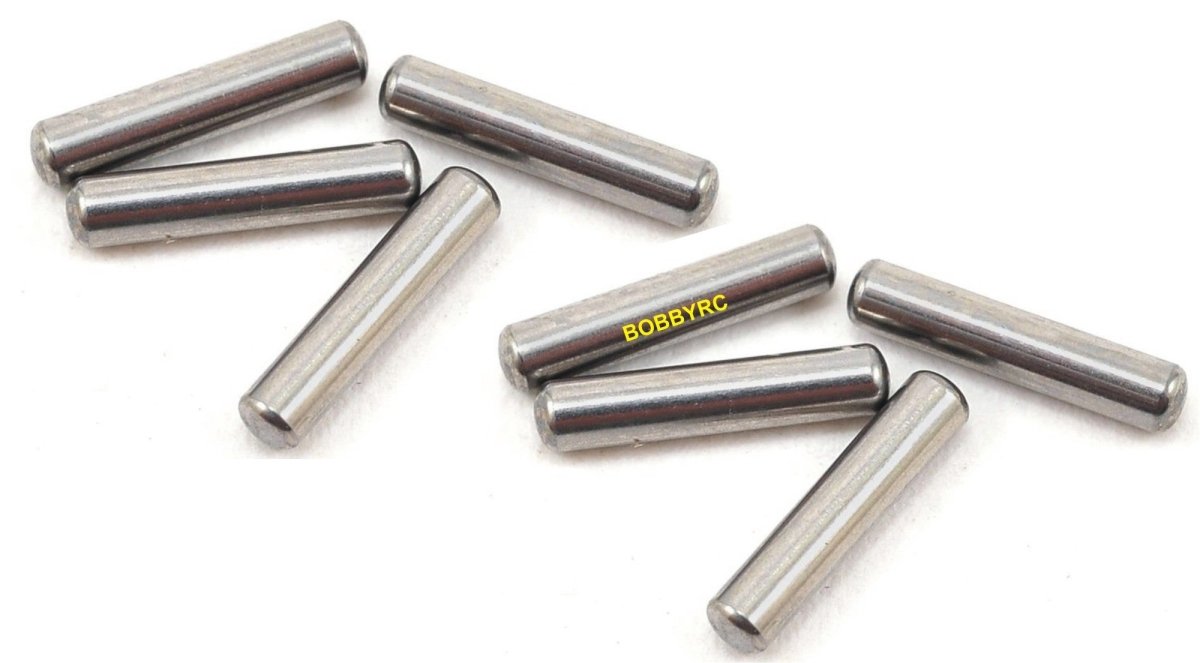 Traxxas 2754 (8) Stub Axle Hub Pins 4x4 2wd Slash Rustler Stampede Bandit - BOBBYRC