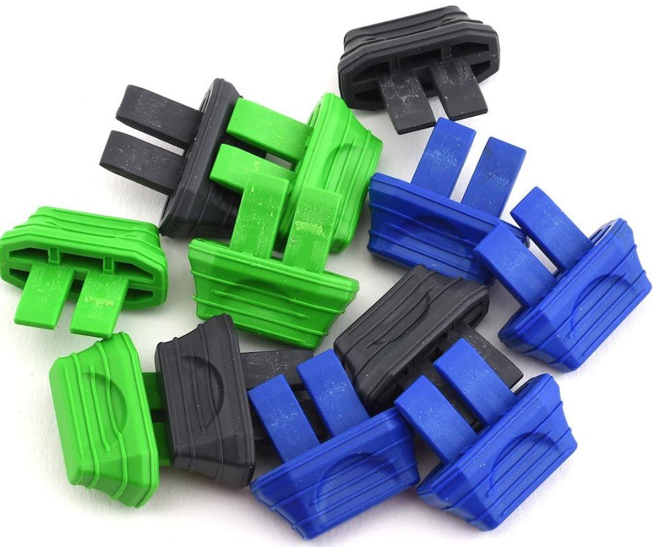 Traxxas 2943 Battery Plug Charge Indicator Set (Green x4, Blue x4, Grey x4) (Copy) - BOBBYRC