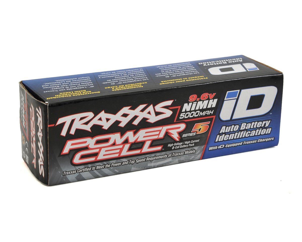 Traxxas 2963X NiMH, 8 - Cell, 9.6V Series 5 5000mAh Battery (hump pack) - BOBBYRC