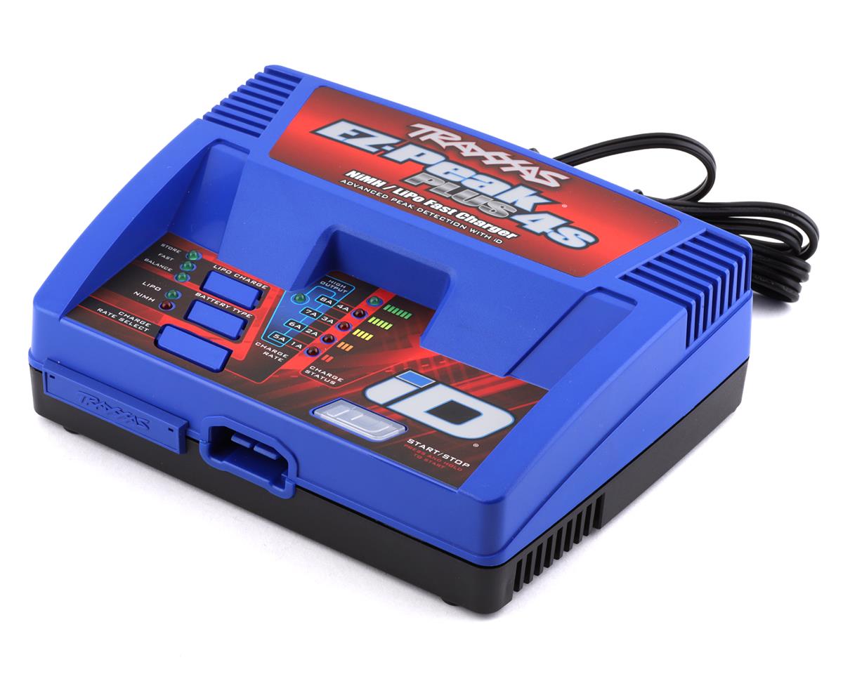 Traxxas 2981 EZ - PEAK PLUS 4s 3s 2s 8 Amp Auto - iD LiPo NiMH Battery Charger iD - BOBBYRC