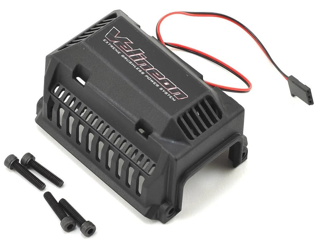 Traxxas 3474 Dual Cooling Fan Kit with Shroud Fits X - Maxx Velineon Motor - BOBBYRC