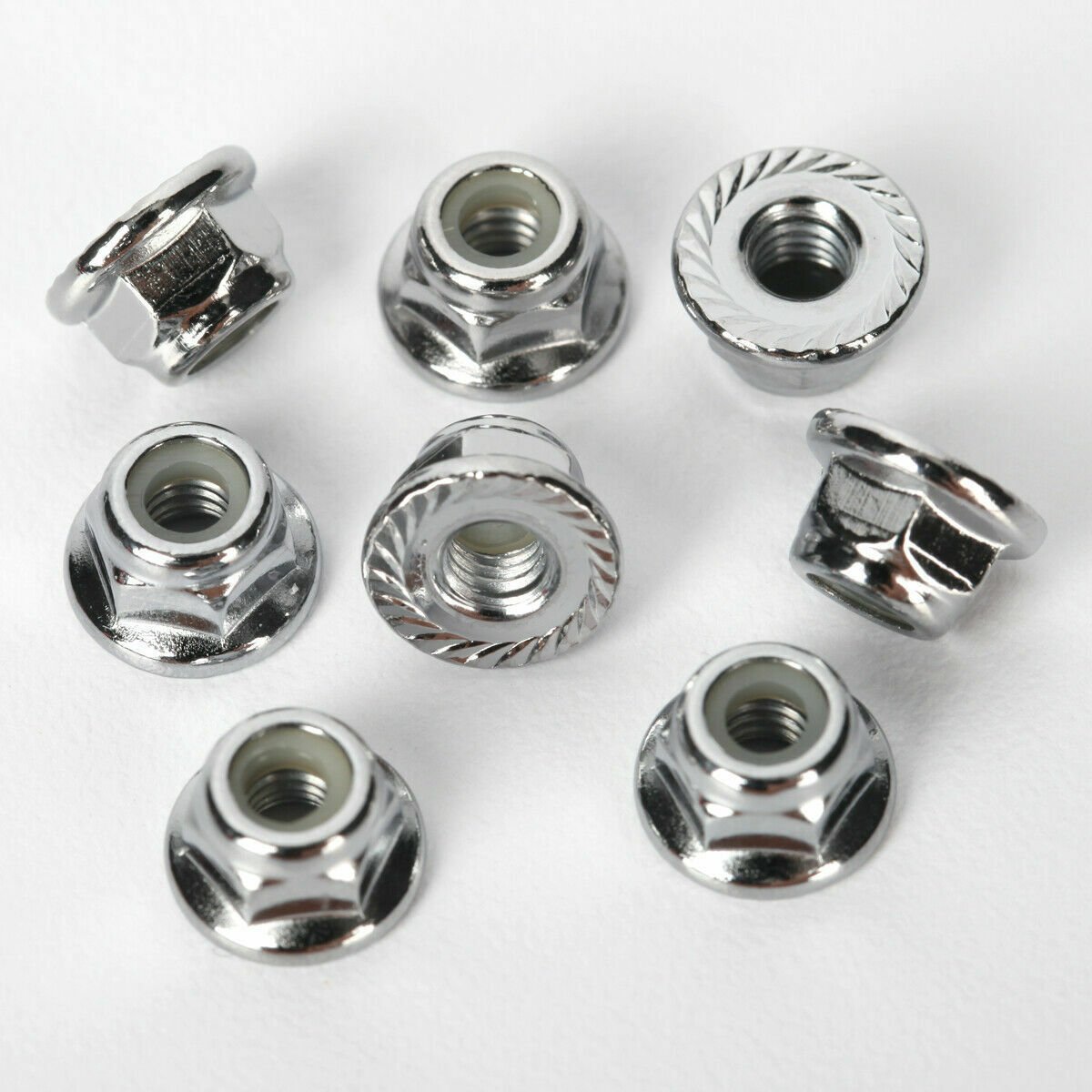Traxxas 3647 Wheel Axle Flanged Lock Nuts (8) 1/10 Slash Bandit Rustler VXL XL - 5 - BOBBYRC