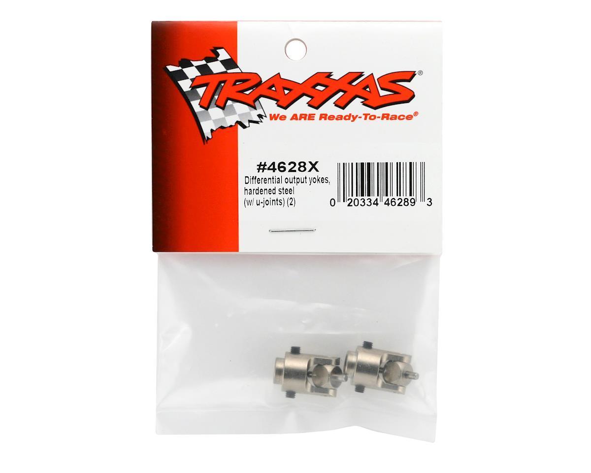 Traxxas 4628X Diff/Differential Hardened Steel Drive Yokes Bandit Rustler VXL XL5 - BOBBYRC