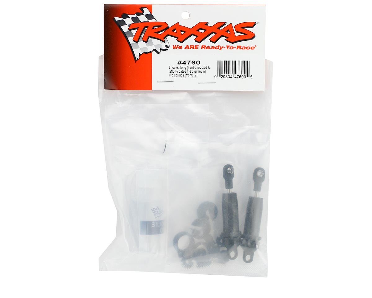 Traxxas 4760 Hard Anodized Teflon Coated Shocks Long Slash ,Stampede ,Rustler - BOBBYRC