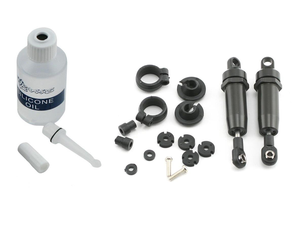Traxxas 4760 Hard Anodized Teflon Coated Shocks Long Slash ,Stampede ,Rustler - BOBBYRC