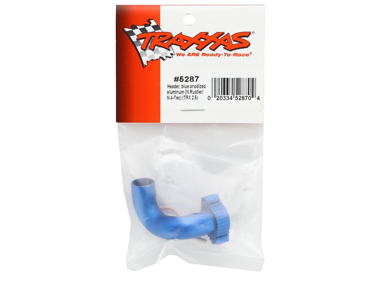 Traxxas 5287 Aluminum Header Nitro Rustler Slash TRX 2.5R TRX 3.3 - BOBBYRC