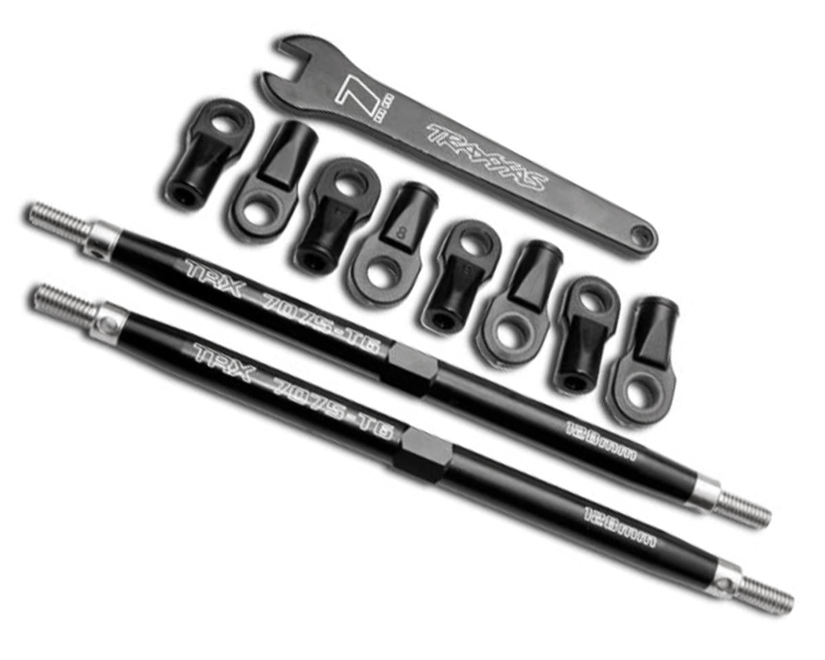 Traxxas 5338A Aluminum Toe Link Turnbuckle Tubes Nitro Revo 3.3 Summit Front or Rear - BOBBYRC