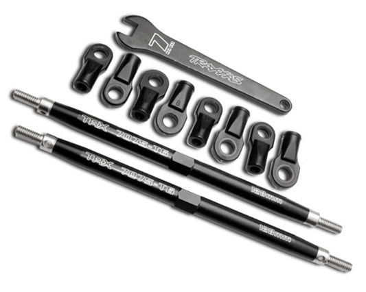 Traxxas 5338A Aluminum Toe Link Turnbuckle Tubes Nitro Revo 3.3 Summit Front or Rear - BOBBYRC