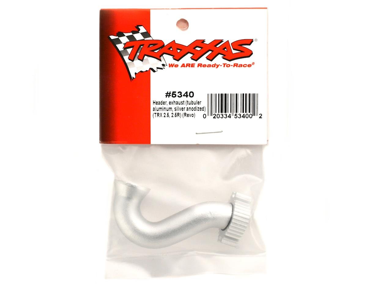 Traxxas 5340 Header exhaust For Nitro Revo 3.3 ,Slayer Pro TRX 2.5R ,TRX 3.3 - BOBBYRC