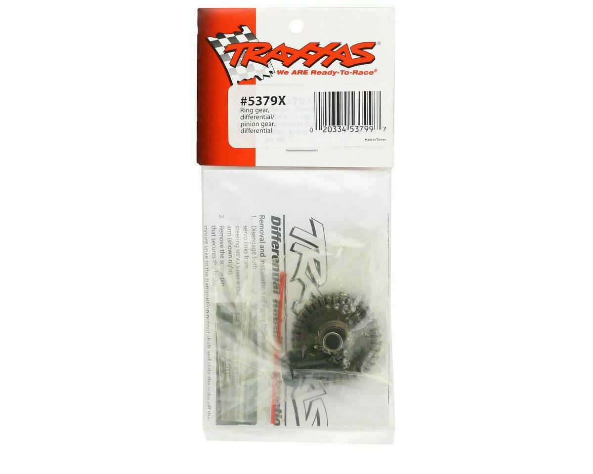 Traxxas 5379X Differential / Diff Ring Gear Pinion Gear Hoss Rustler 4X4 VXL - BOBBYRC