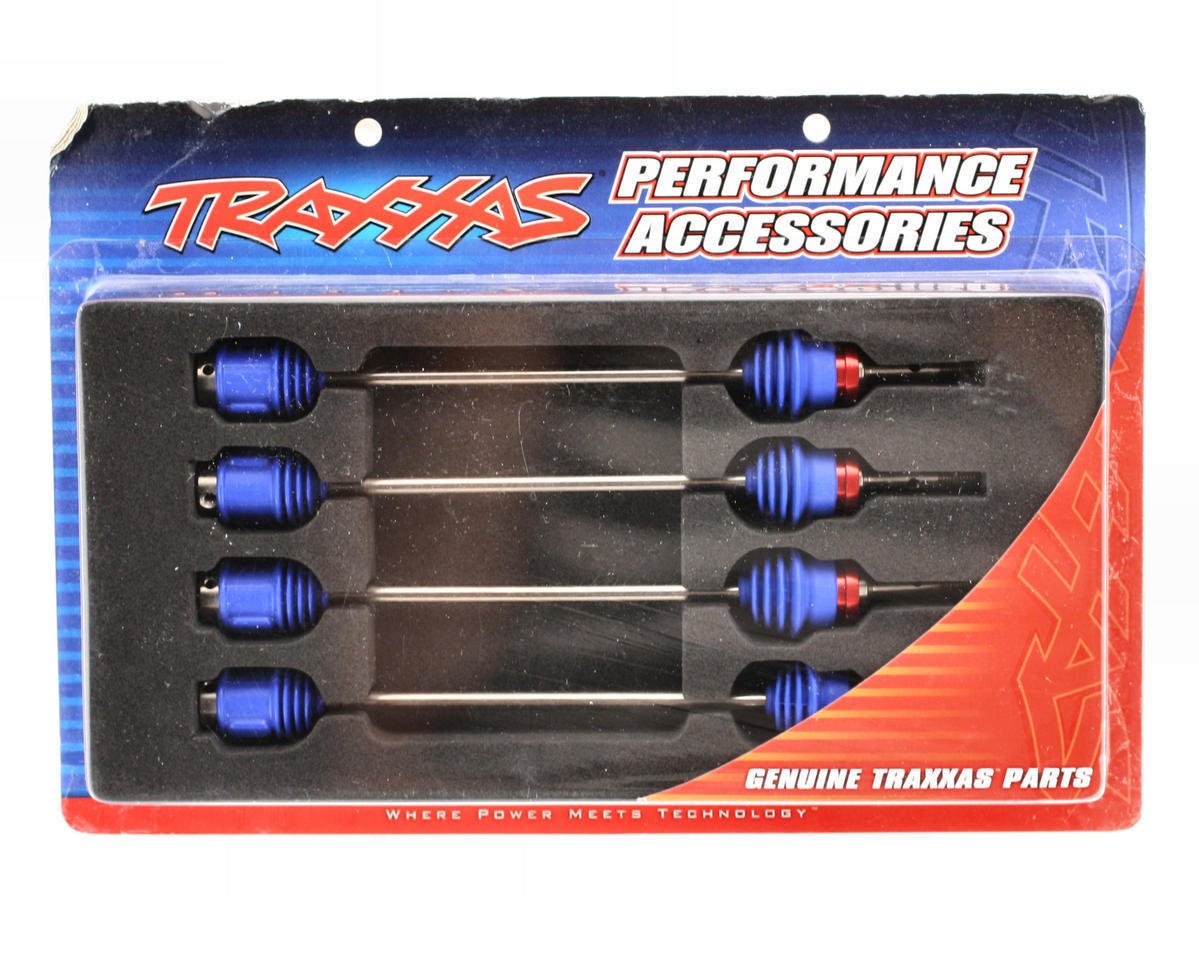 Traxxas 5451R Steel CVD Performance Driveshafts Nitro Revo, T - Maxx 3.3, E - Maxx - BOBBYRC