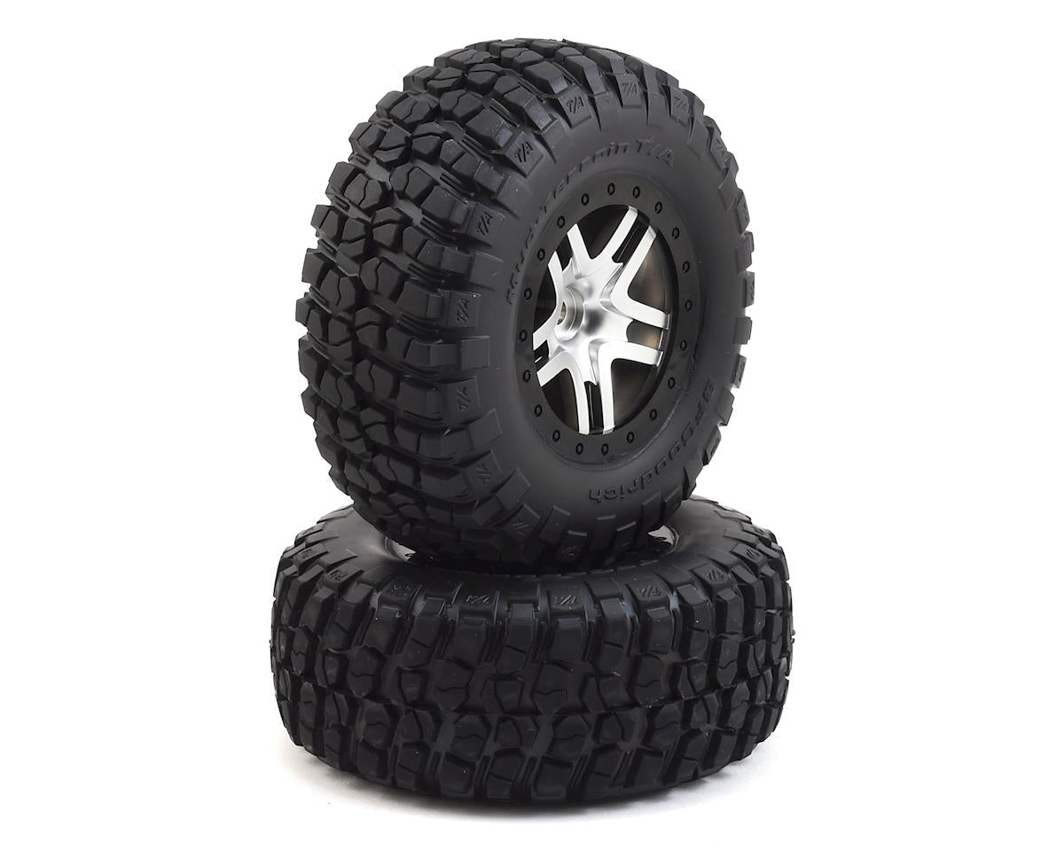 Traxxas 5877 BFGoodrich Mud TA FRONT Tire (2) 2wd Slash Ford F - 150 Raptor - BOBBYRC
