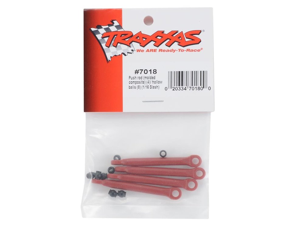 Traxxas 7018 Molded Composite Push Rod Set For 1/16 E - Revo Slash 4WD - BOBBYRC