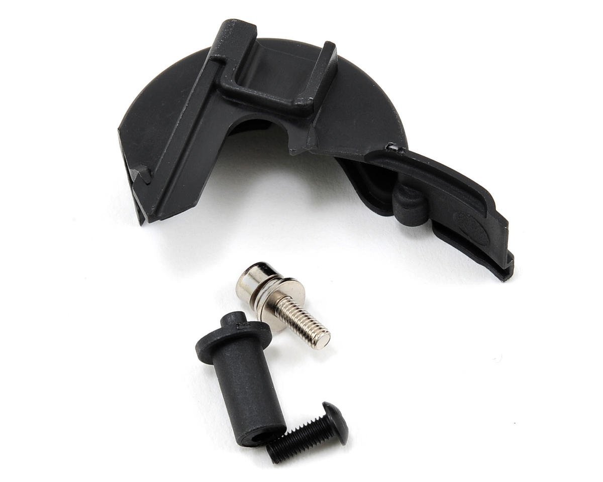 Traxxas 7077R Gear Cover w/Motor Mount Hinge Post 1/16 E - Revo VXL , Summit, Slash 4WD - BOBBYRC