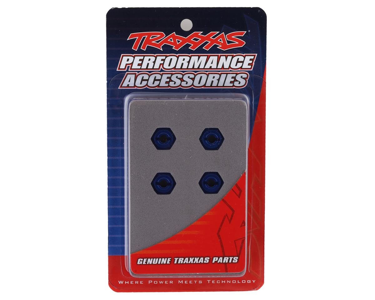 Traxxas 7154X Aluminum Wheel Hubs (4) 1/16 Slash, E - Revo Summit - BOBBYRC