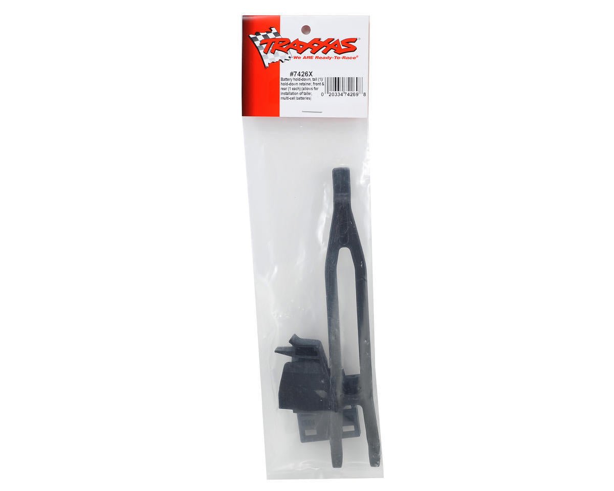 Traxxas 7426X Tall Battery Hold Down Expansion Kit Slash 4x4 LCG and 1/10 Rally - BOBBYRC