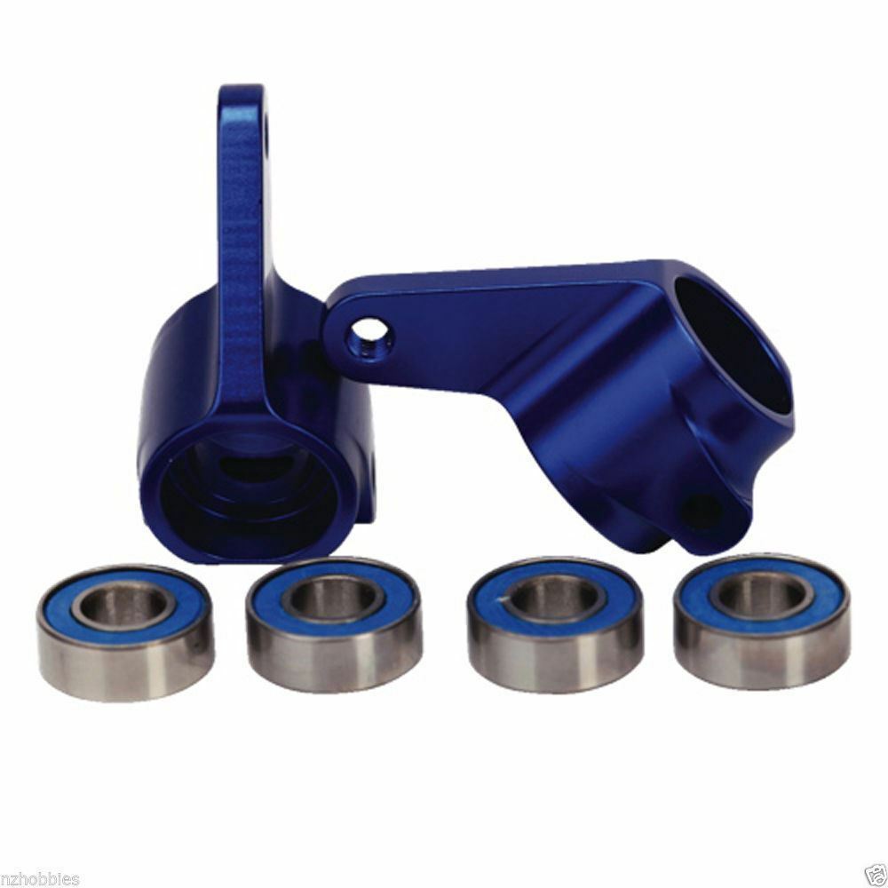Traxxas Aluminum Front Steering Blocks Rustler Slash 2WD Stampede Bandit - BOBBYRC