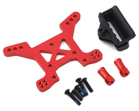 Traxxas Aluminum Hoss Rustler 4X4 FRONT Shock Tower - BOBBYRC