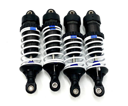 Traxxas Fast Car XO - 1 Shocks, Front & Rear 1.6 Rate Blue (5460X & 5434) - BOBBYRC