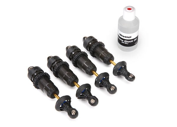 Traxxas GTR Aluminum Anodized Shocks Revo 3.3 , Summit , Jato ,Slayer, XO - 1 - BOBBYRC
