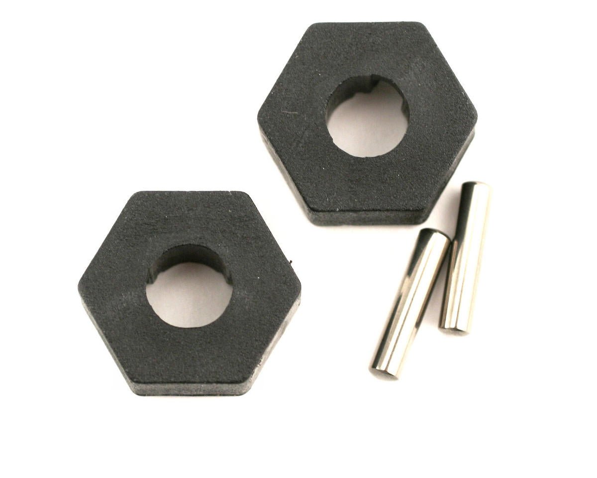 Traxxas Hex Wheel Hubs w/2.5x12mm Axle Pins (2) - BOBBYRC