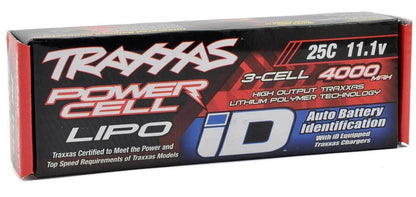 Traxxas iD LiPo 11.1V 3 - cell 4000mAh 25C Battery 2849X for Rustler Hoss TRX - 4 - BOBBYRC