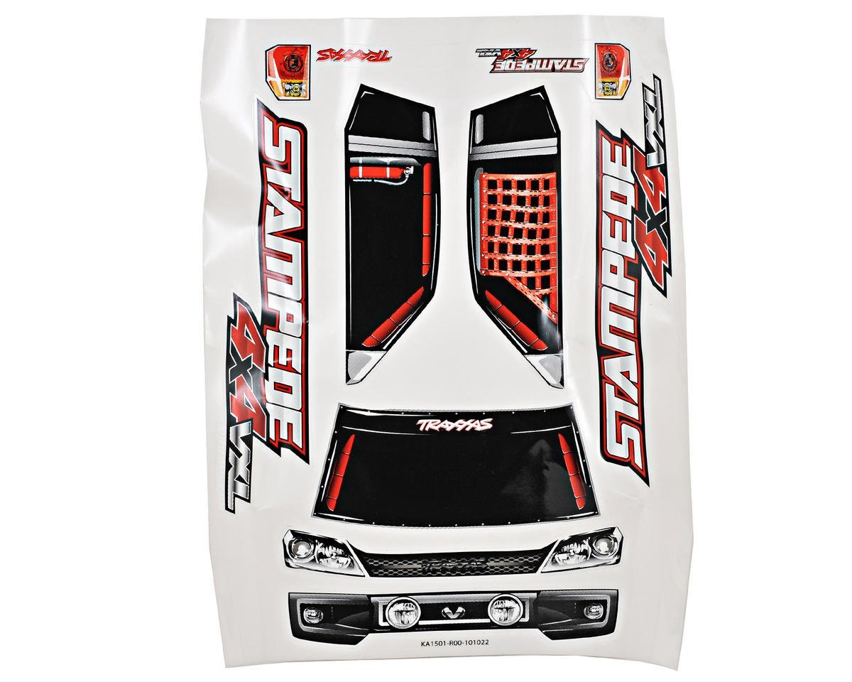 Traxxas ProGraphix Stampede 4X4 Body w/Decal Sheet - BOBBYRC