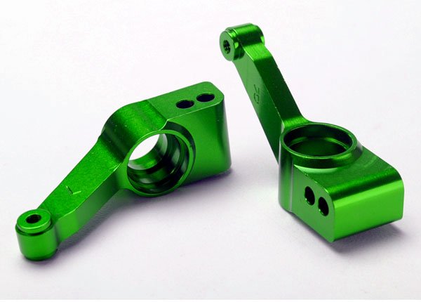 Traxxas Rear Stub Axle Carriers Aluminum Slash Stampede Rally Hoss 4x4 VXL - BOBBYRC