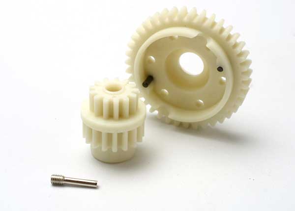 Traxxas Revo 2 - Speed Standard Ratio Gear Set (2nd speed gear 39T, 13T - 17T input gears - BOBBYRC