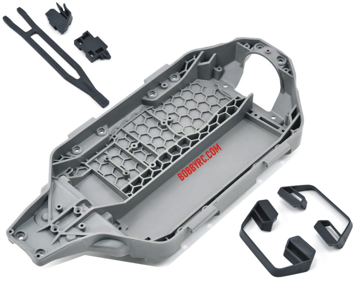 Traxxas Slash 4x4 Ultimate Chassis(Charcoal or Grey LCG Version VXL - BOBBYRC