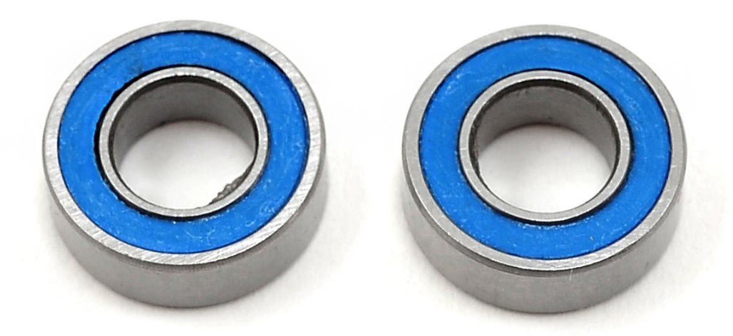 Traxxas Slash Rustler 4x4 VXL (2) Ball bearings,Blue Rubber Sealed - BOBBYRC