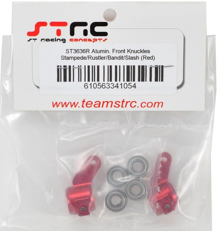 Traxxas Slash Rustler STRC Aluminum Steering Knuckles Axle Carrier Caster Blocks - BOBBYRC