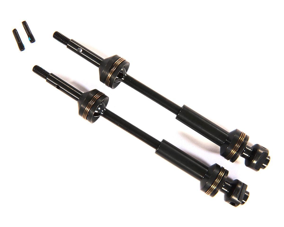 Traxxas Steel - Spline Constant - Velocity Driveshafts Slash Rustler Hoss 4x4 - BOBBYRC